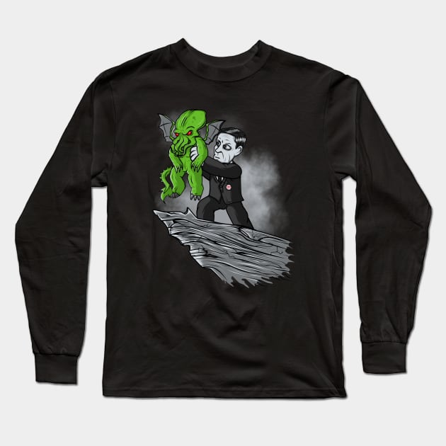 The Demon King Long Sleeve T-Shirt by GeryArts